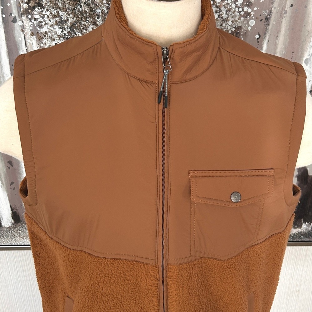 Dakota Grizzly Men's Coyote Cumberland D1504 Full Zip Vest - Size XL - Picture 3 of 10